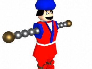 goemon impact 3D Model