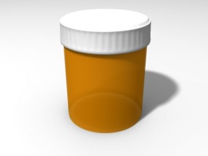 pill container 3Dモデル