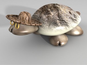 seashell turtle 3D Model