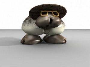 seashell turtle 3D Model