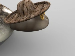 貝殻亀 3Dモデル