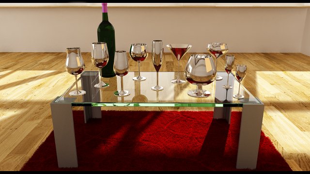 glasses collection 3D Model .c4d .max .obj .3ds .fbx .stl .blend 