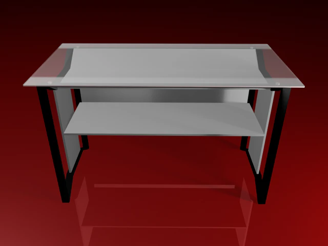 informa glass table 3D Model .c4d .max .obj .3ds .fbx .stl .blend 