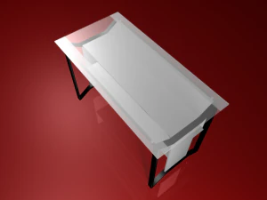 informa glass table 3D Model