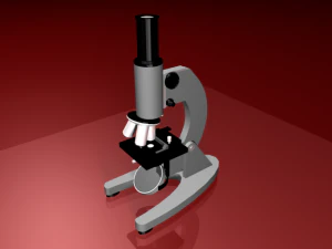 microscope for student 3D Model