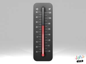 grey thermometer 3D Model