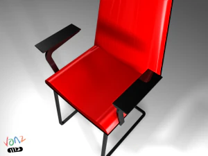 krzesło robocze Model 3D