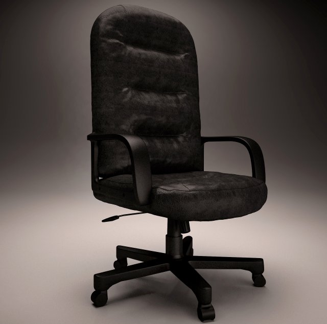 office chair 3D Model .c4d .max .obj .3ds .fbx .stl .blend 