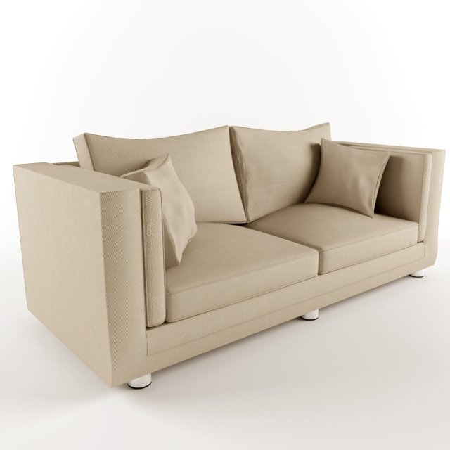sofa Modelo 3D .c4d .max .obj .3ds .fbx .stl .blend 