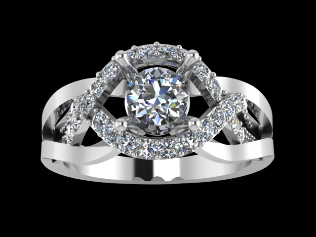 jewelry wedding ring 2 Modelo 3D .c4d .max .obj .3ds .fbx .stl .blend 