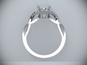 jewelry wedding ring 2 Modelo 3D