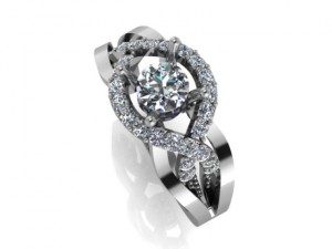 jewelry wedding ring 2 Modelo 3D