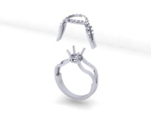 jewelry wedding ring 2 Modelo 3D