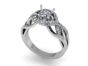 jewelry wedding ring 2 Modelo 3D