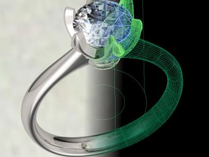 jewelry ring Modello di stampa 3D