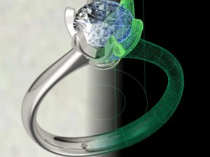 ювелирное кольцо 3D Принт Модель