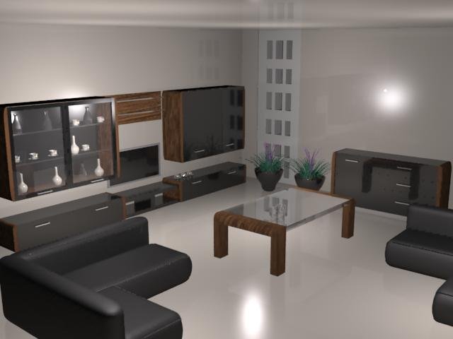 living room Modelo 3D .c4d .max .obj .3ds .fbx .stl .blend 