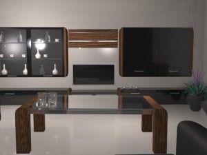 living room Modelo 3D