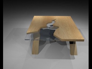 table Modèle 3D