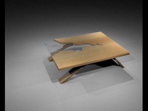 table Modèle 3D