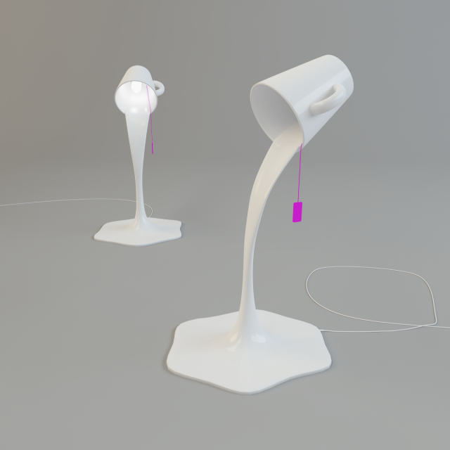 pouring light 3D 모델 .c4d .max .obj .3ds .fbx .stl .blend 
