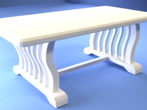table Modello 3D