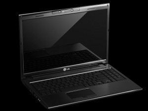 notebook lg a530 3d Modello 3D