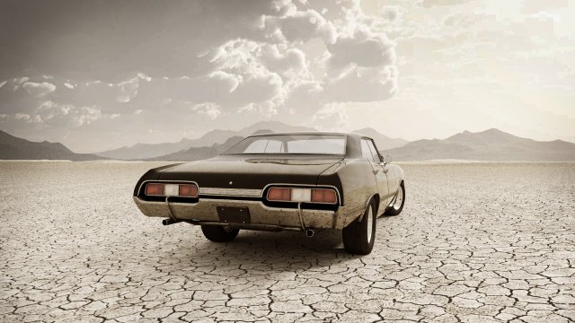 chevrolet impala 1967 Model 3D .c4d .max .obj .3ds .fbx .stl .blend 