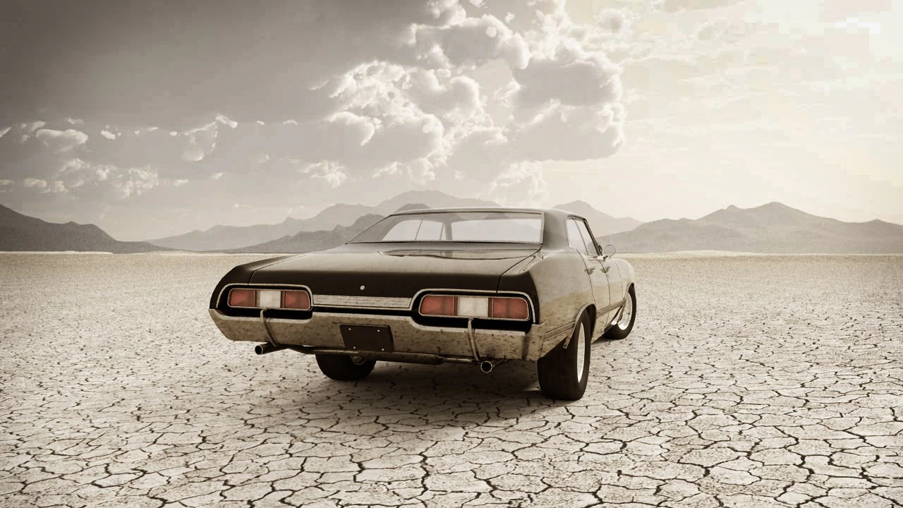 chevrolet impala 1967 3D Model .c4d .max .obj .3ds .fbx .stl .blend 