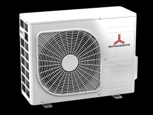 mitsushito air conditioner outside block 3D Model