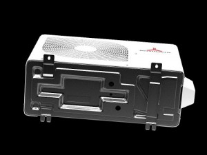mitsushito air conditioner outside block Model 3D