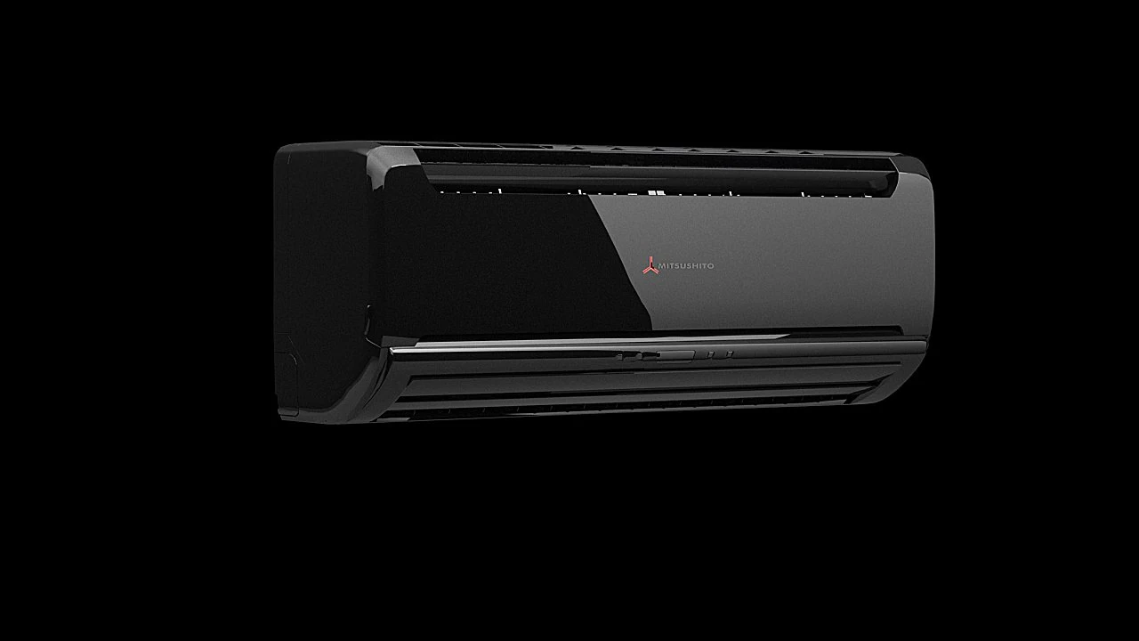 मित्सुशितो एयर कंडीशनर 3D मॉडल .c4d .max .obj .3ds .fbx .stl .blend 