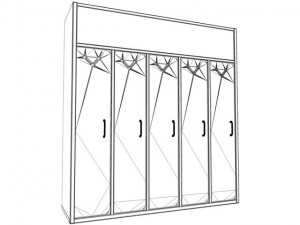 wardrobe Modèle 3D