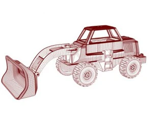 tractor 3D Model
