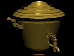 samovar Modèle 3D