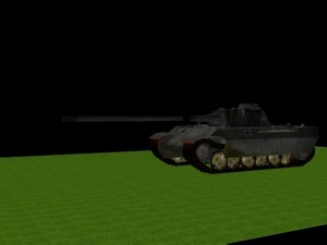 panzerkampswagen v panther 3D Modell