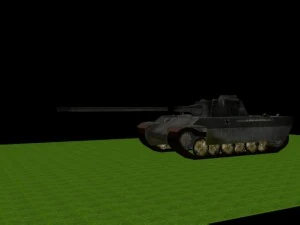 panzerkampswagen v panther 3D Model