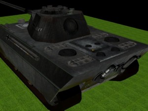 panzerkampswagen v panther 3D Modell