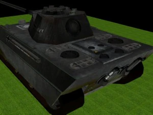 panzerkampswagen v panther 3D Model