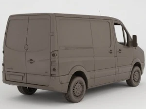 volkswagen crafter 2013 3D Model