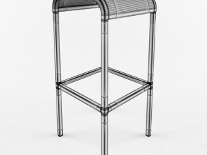 emeco 2006 barstool 3D Model