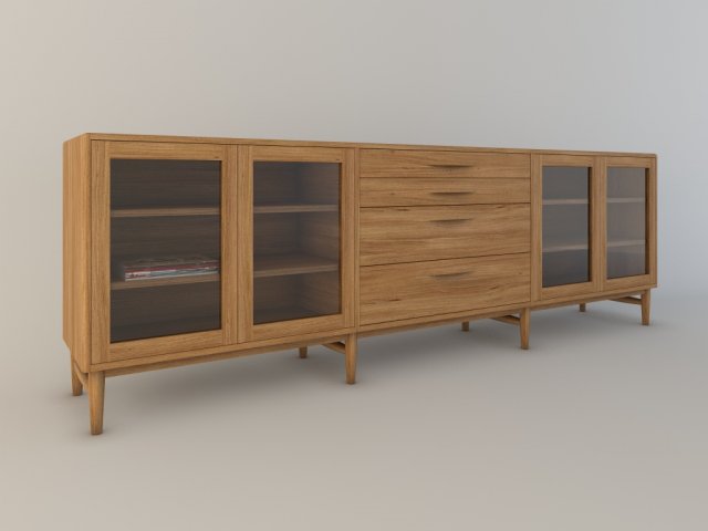 norrgavel modul med ben 3D Model .c4d .max .obj .3ds .fbx .stl .blend 