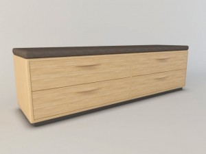 norrgavel modul med sockel 3D Модель