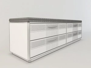norrgavel modul med sockel 3D Model