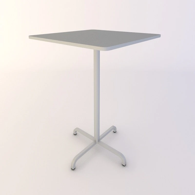 emeco 2006 quare bar table 3D Model .c4d .max .obj .3ds .fbx .stl .blend 