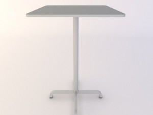 emeco 2006 quare bar table 3D Model