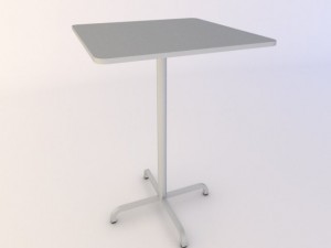 emeco 2006 quare bar table 3D Model