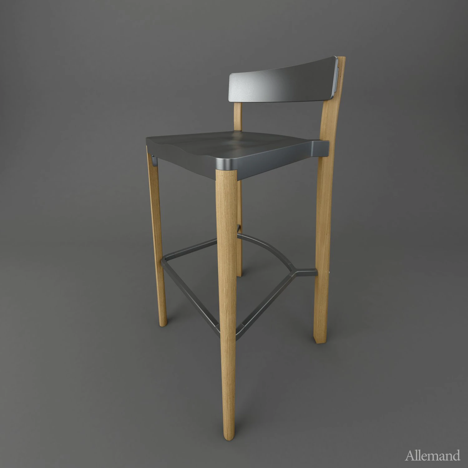 emeco lancasterbarstool 3D Model .c4d .max .obj .3ds .fbx .stl .blend 