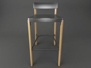emeco lancasterbarstool Model 3D