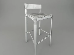 emeco lancasterbarstool 3D Model